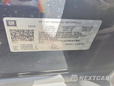 Zdjęcie 13 z 13 samochodu: 2018 CADILLAC XT5 PREMIUM LUXURY VIN:1GYKNERS0JZ204784 - miniatura
