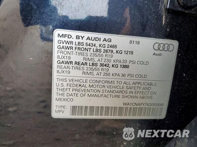 Zdjęcie 13 z 13 samochodu: 2019 AUDI Q5 PRESTIGE VIN:WA1CNAFY7K2053586 - miniatura