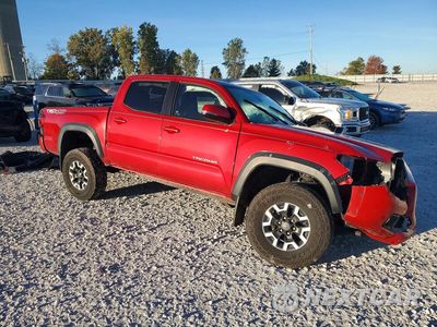 Czwarte zdjęcie samochodu z boku: 2019 TOYOTA TACOMA TRD OFF-ROAD VIN:3TMCZ5AN6KM248599 - miniatura