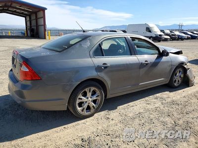 Trzecie zdjęcie samochodu z tyłu: 2012 FORD FUSION SE VIN:3FAHP0HA6CR399969 - miniatura