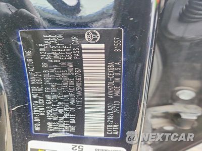 Zdjęcie 12 z 12 samochodu: 2021 TOYOTA CAMRY XLE VIN:4T1F31AK5MU562767 - miniatura