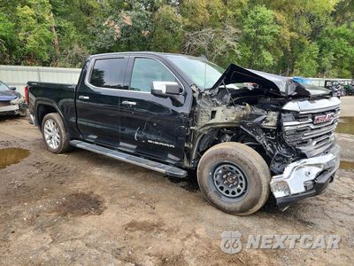 Czwarte zdjęcie samochodu z boku: 2024 GMC SIERRA K1500 SLT VIN:3GTUUDED6RG321851 - miniatura