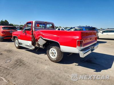 Drugie zdjęcie samochodu z przodu: 1983 CHEVROLET C20 VIN:1GCFC24H9DS112206 - miniatura