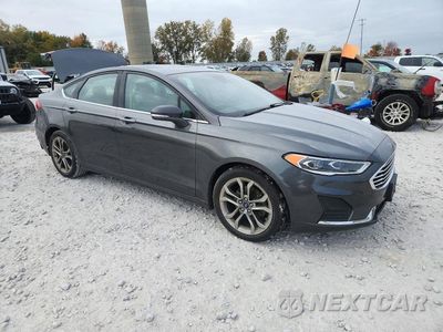 Czwarte zdjęcie samochodu z boku: 2020 FORD FUSION SEL VIN:3FA6P0CD6LR128337 - miniatura