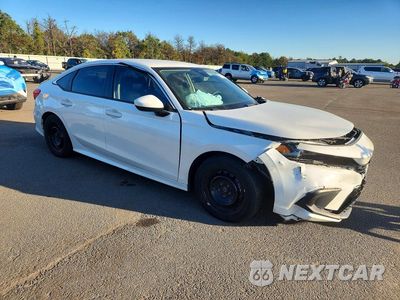 Czwarte zdjęcie samochodu z boku: 2024 HONDA CIVIC LX VIN:2HGFE2F22RH521702 - miniatura