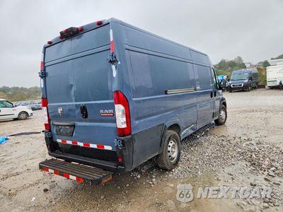 Trzecie zdjęcie samochodu z tyłu: 2020 RAM PROMASTER 3500 DELIVERY VAN VIN:3C6URVJG3LE140563 - miniatura