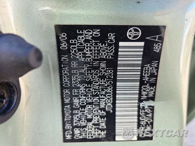 Zdjęcie 12 z 12 samochodu: 2006 TOYOTA PRIUS BASE VIN:JTDKB20U867512381 - miniatura