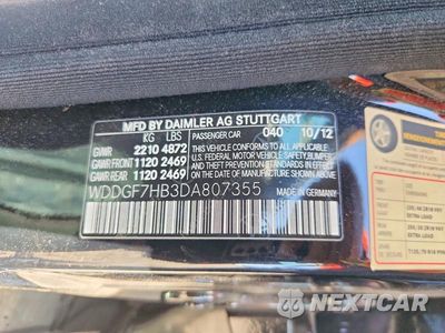 Zdjęcie 12 z 12 samochodu: 2013 MERCEDES-BENZ C 63 AMG VIN:WDDGF7HB3DA807355 - miniatura