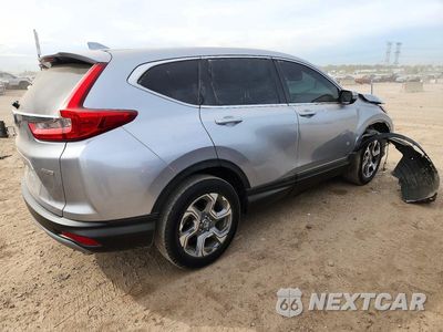 Trzecie zdjęcie samochodu z tyłu: 2019 HONDA CR-V EX VIN:2HKRW2H52KH669216 - miniatura