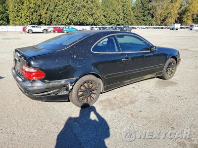 Trzecie zdjęcie samochodu z tyłu: 2001 MERCEDES-BENZ CLK 320 VIN:WDBLJ65G51F180107 - miniatura