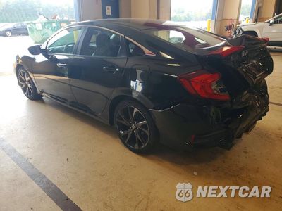 Drugie zdjęcie samochodu z przodu: 2019 HONDA CIVIC SPORT VIN:2HGFC2F81KH586220 - miniatura