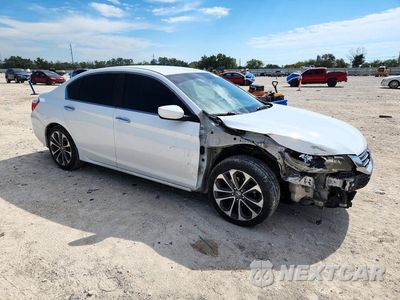 Czwarte zdjęcie samochodu z boku: 2014 HONDA ACCORD SPORT VIN:1HGCR2F51EA032816 - miniatura
