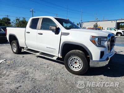 Czwarte zdjęcie samochodu z boku: 2021 GMC SIERRA C1500 VIN:1GTR8AEH4MZ262903 - miniatura
