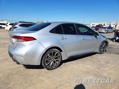 Trzecie zdjęcie samochodu z tyłu: 2022 TOYOTA COROLLA SE VIN:JTDS4MCEXNJ085460 - miniatura