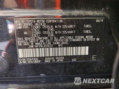 Zdjęcie 13 z 13 samochodu: 2019 TOYOTA RAV4 LE VIN:JTMF1RFV9KJ020033 - miniatura