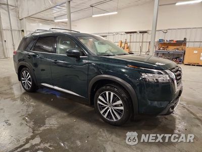 Czwarte zdjęcie samochodu z boku: 2022 NISSAN PATHFINDER PLATINUM VIN:5N1DR3DK7NC228017 - miniatura