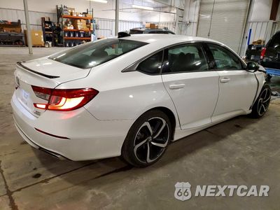 Trzecie zdjęcie samochodu z tyłu: 2022 HONDA ACCORD SPORT VIN:1HGCV2F3XNA004653 - miniatura
