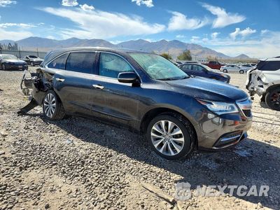Czwarte zdjęcie samochodu z boku: 2014 ACURA MDX TECHNOLOGY VIN:5FRYD4H46EB037129 - miniatura