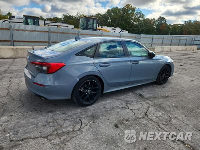 Trzecie zdjęcie samochodu z tyłu: 2023 HONDA CIVIC SPORT VIN:2HGFE2F50PH529160 - miniatura
