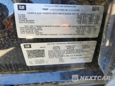 Zdjęcie 12 z 12 samochodu: 2020 CHEVROLET SILVERADO K1500 HIGH COUNTRY VIN:1GCUYHEL9LZ133996 - miniatura
