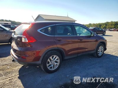 Trzecie zdjęcie samochodu z tyłu: 2016 HONDA CR-V EX VIN:5J6RM4H57GL085781 - miniatura
