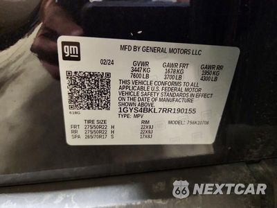 Zdjęcie 14 z 14 samochodu: 2024 CADILLAC ESCALADE PREMIUM LUXURY VIN:1GYS4BKL7RR190155 - miniatura