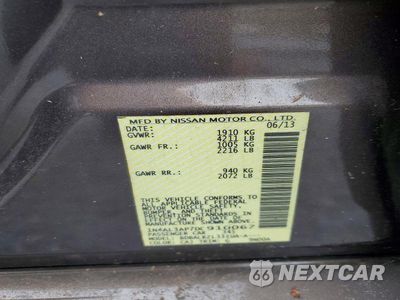 Zdjęcie 12 z 12 samochodu: 2013 NISSAN ALTIMA 2.5 VIN:1N4AL3AP7DC910067 - miniatura