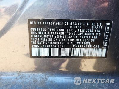 Zdjęcie 12 z 12 samochodu: 2017 VOLKSWAGEN GOLF SPORTWAGEN S VIN:3VWC17AU7HM541086 - miniatura