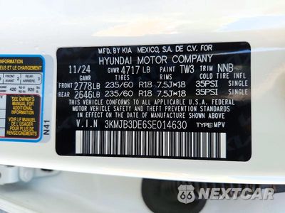 Zdjęcie 12 z 12 samochodu: 2025 HYUNDAI TUCSON SEL VIN:3KMJB3DE6SE014630 - miniatura