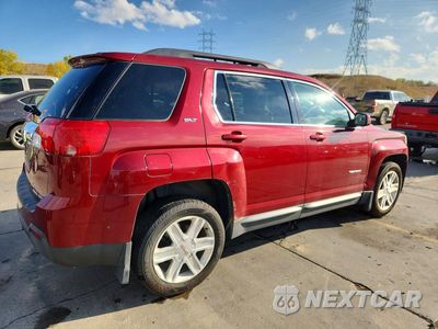 Trzecie zdjęcie samochodu z tyłu: 2012 GMC TERRAIN SLT VIN:2GKFLVEKXC6227690 - miniatura