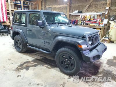 Czwarte zdjęcie samochodu z boku: 2026 JEEP WRANGLER SPORT VIN:1C4PJXANXTW274578 - miniatura