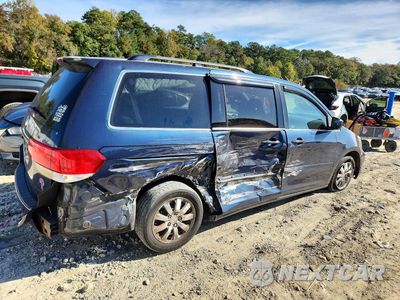Trzecie zdjęcie samochodu z tyłu: 2010 HONDA ODYSSEY EX VIN:5FNRL3H44AB112374 - miniatura