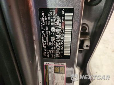 Zdjęcie 13 z 13 samochodu: 2020 HYUNDAI TUCSON SPORT VIN:KM8J3CAL9LU140398 - miniatura