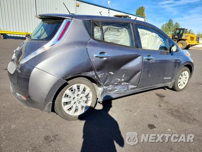 Trzecie zdjęcie samochodu z tyłu: 2017 NISSAN LEAF S VIN:1N4BZ0CP2HC309217 - miniatura