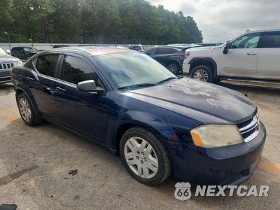 Czwarte zdjęcie samochodu z boku: 2013 DODGE AVENGER SE VIN:1C3CDZAG4DN748300 - miniatura