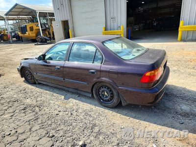 Drugie zdjęcie samochodu z przodu: 2000 HONDA CIVIC LX VIN:1HGEJ6570YL037444 - miniatura