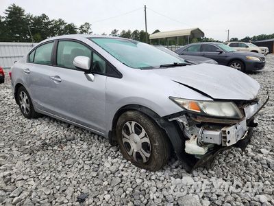 Czwarte zdjęcie samochodu z boku: 2013 HONDA CIVIC HYBRID VIN:19XFB4F22DE203618 - miniatura