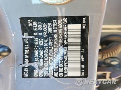 Zdjęcie 13 z 13 samochodu: 2018 HONDA CIVIC SPORT VIN:SHHFK7H46JU239641 - miniatura