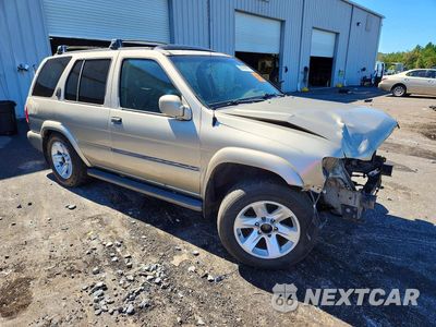 Czwarte zdjęcie samochodu z boku: 2003 NISSAN PATHFINDER LE VIN:JN8DR09X93W710110 - miniatura