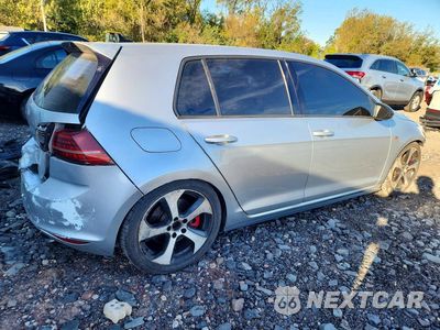 Trzecie zdjęcie samochodu z tyłu: 2017 VOLKSWAGEN GTI S/SE VIN:3VW447AU8HM040901 - miniatura