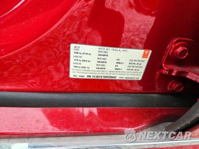 Zdjęcie 12 z 12 samochodu: 2017 TESLA MODEL S VIN:5YJSA1E10HF209443 - miniatura