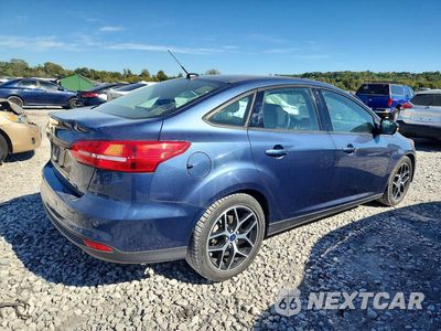 Trzecie zdjęcie samochodu z tyłu: 2018 FORD FOCUS SEL VIN:1FADP3H25JL259724 - miniatura