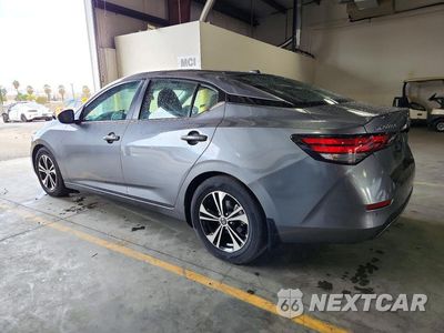 Drugie zdjęcie samochodu z przodu: 2022 NISSAN SENTRA SV VIN:3N1AB8CV8NY285499 - miniatura