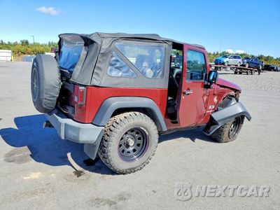 Trzecie zdjęcie samochodu z tyłu: 2007 JEEP WRANGLER X VIN:1J4FA241X7L153171 - miniatura