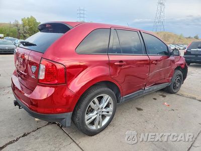 Trzecie zdjęcie samochodu z tyłu: 2013 FORD EDGE SEL VIN:2FMDK3JC5DBB63023 - miniatura