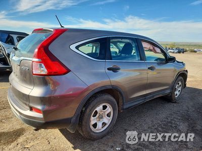 Trzecie zdjęcie samochodu z tyłu: 2015 HONDA CR-V LX VIN:5J6RM4H32FL067301 - miniatura