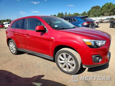 Czwarte zdjęcie samochodu z boku: 2014 MITSUBISHI OUTLANDER SPORT ES VIN:4A4AP3AU4EE030379 - miniatura