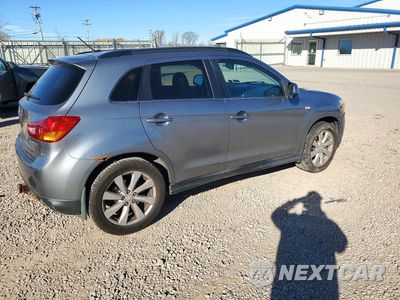 Trzecie zdjęcie samochodu z tyłu: 2014 MITSUBISHI OUTLANDER SPORT SE VIN:4A4AR4AU2EE027254 - miniatura