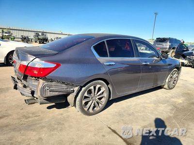 Trzecie zdjęcie samochodu z tyłu: 2013 HONDA ACCORD SPORT VIN:1HGCR2F57DA263590 - miniatura