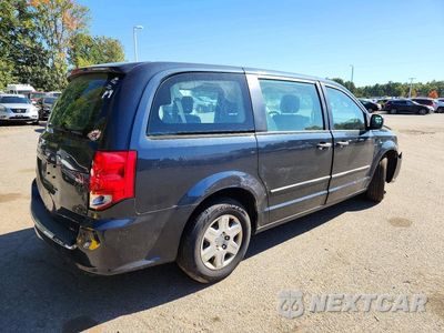 Trzecie zdjęcie samochodu z tyłu: 2013 DODGE GRAND CARAVAN SE VIN:2C4RDGBG9DR709956 - miniatura